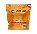 BIXBI Skin & Coat Support Beef Liver Jerky Dog Treats, 12 oz - USA Made Grain Free Dog Treats - Antioxidant Rich to Support Shiny, Full Bodied Coats - High in Protein, Whole Food Nutrition, No Fillers