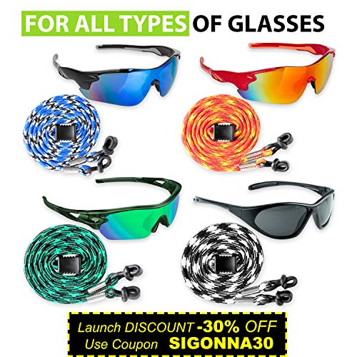 SIGONNA Eyeglasses String Holder Strap Cord Eyeglass Chain for Men