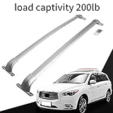Kingcher For Infiniti QX60 JX35 2013-2018 Roof Rack Crossbars Luggage Racks Carrier Baggage Holder