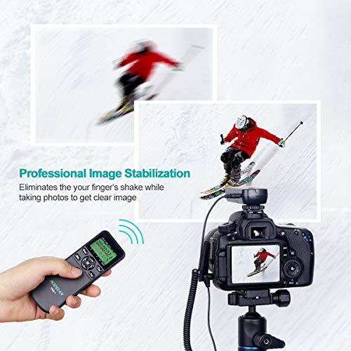 AODELAN Wireless Remote Control Shutter Release Timer intervalometer