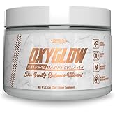 EHP Labs OxyGlow Natural Marine Collagen Powder - Hydrolyzed Marine Collagen Peptides Powder - Boosts Skin Elasticity & Firmness, Accelerates Nail Growth & Strengthens Hair, 30 Serves (Unflavored)
