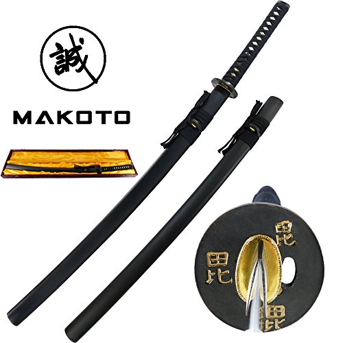 Makoto handmade sharp japanese katana samurai sword 41&…