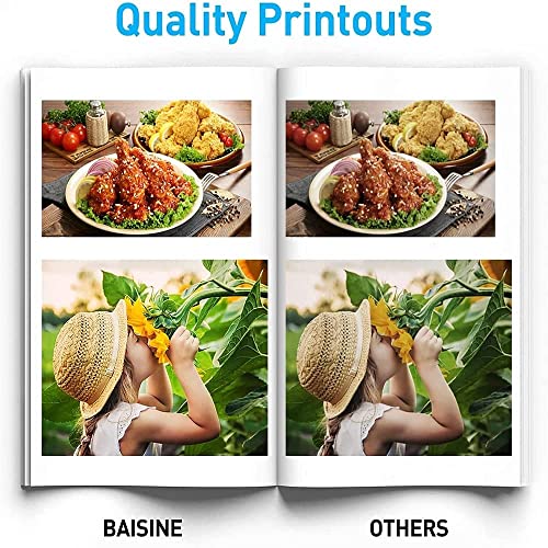 BAISINE 104 Ink Compatible with Epson 104 102 Multipack Ink for Epson Ecotank ET-2870 ET-2862 ET-2851 ET-4800 ET-2850 ET-15000 ET-1810 ET-2710 ET-2720 ET-28810 ET-2820 ET-2860 ET-3850