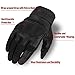 ILM Tactical Gloves Men Touchscreen - Military Mechanic Hunting Shooting Combat Airsoft Heavy Duty Knuckle Gloves Motorcycle Cycling ATV MTV (XL, Black)