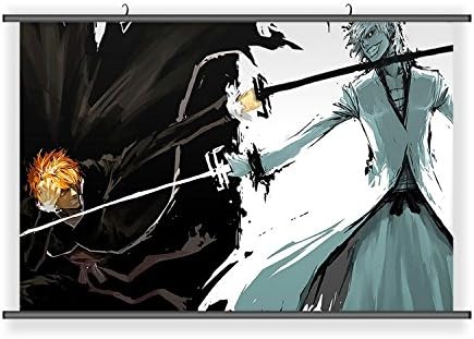 Bleach Japan Anime Cartoon Hanging Wall Scoll Fabric Decorative Horizontal Poster (21.6" x 13.8") - PUBLEACH01