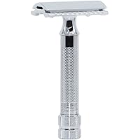 Merkur Mk34c Double Edge Razor with Heavy Duty Short Handle