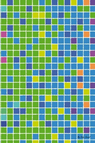 Download My Daily Journal: Colorful Pixel Mosaic, Lined Journal, 6 x 9, 200 Pages