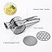 BeautyKitchen Stainless Steel Potato Ricer with 3 Interchangeable Disks