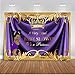 Mocsicka Baby Shower Backdrop Royal Little Princess Purple Crown Photography Background 7x5ft Vinyl Royal Purple Gold Baby Shower Party Banner Backdrops
