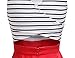 OMEYA.WANSHIDA. Women's Open Back Sleevless Slim Black White Striped Casual Cute Mini Dress