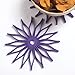 Spice Ratchet Blossom Multi-Use Purple Flower Trivet