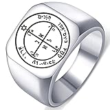 Detailed Engraved Fourth Pentacle of Mars for