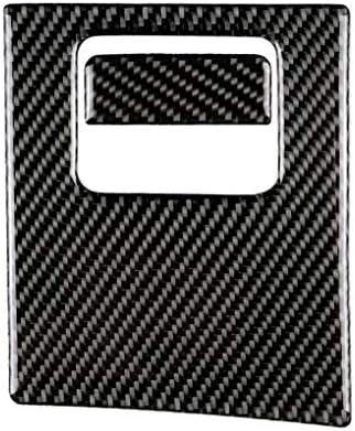 Pandiki Replacement For Toyota Camry 2018-2019 2pcs/set Glove Box Handle Cover Trim Carbon Fiber Sticker Decor