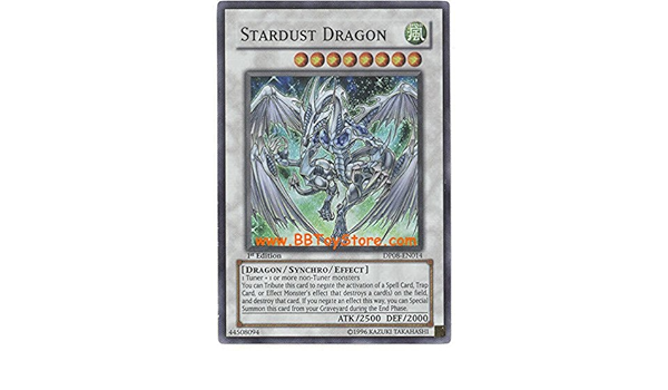 Japanese Stardust Dragon Dp08 Jp012 Super Yugioh Collectible Card Games Toys Hobbies Ccg Individual Cards