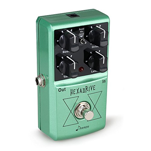 Donner hexadrive overdrive effect guitar