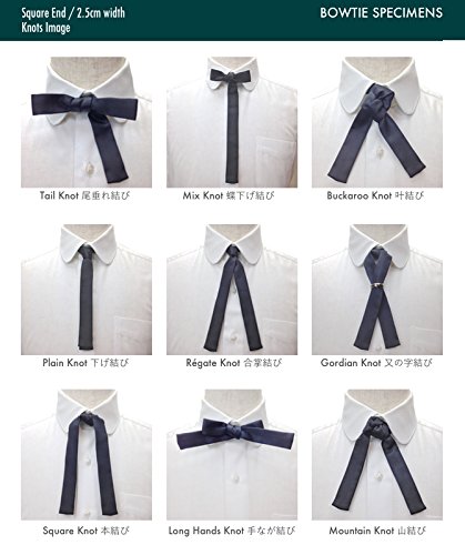 スクエア エンド 蝶ネクタイ Bowtie Specimens ボウタイ 手結び 結婚式 スペシメンズ ボウタイ ブランド メンズ