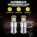HITBEAM Super Bright 1156 LED Bulb White 1600 Lumens 1141 1003 BA15S 7506 LED Bulbs for Car Back Up Reverse Lights,Brake Lights,Tail Lights,6500K Xenon White (Pack of 2)