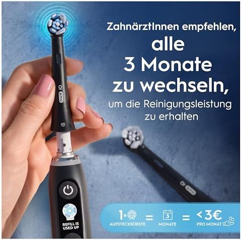iO Aufsteckbürsten Ultimative Reinigung, Weiß, 10 Stück