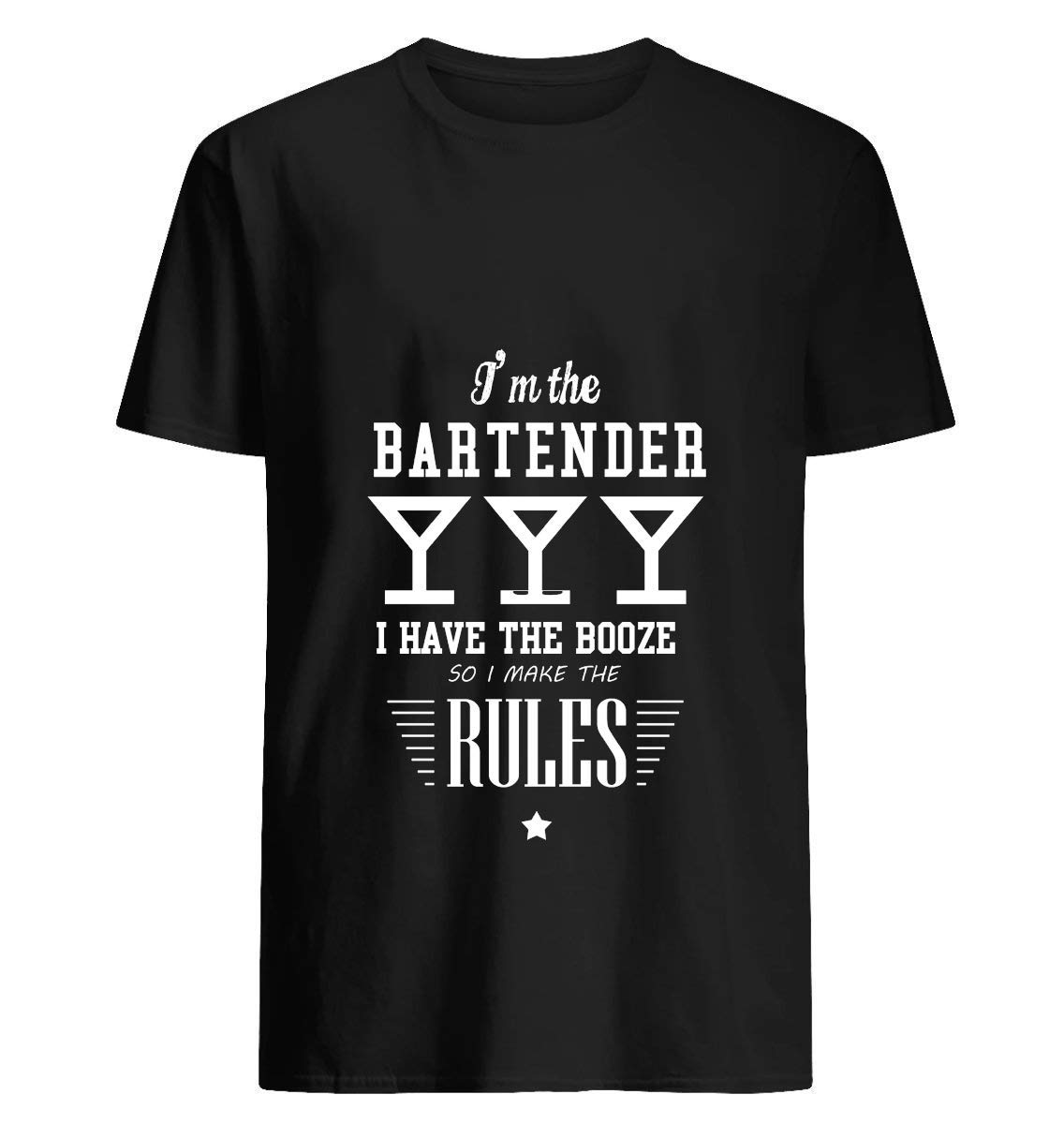 Bartender Have Booze So Ake Rules 49 For En Unisex T Shirt