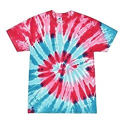 Colortone Tie Dye T-Shirt LG Antigua