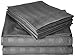 Elegant Comfort Best, Softest, Coziest Stripe Sheets Ever! 1500 Premier Hotel Quality Luxury Silky-Soft Wrinkle & Fade Resistant 4-Piece Bed Sheet Set, Deep Pocket Up to 16