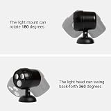 Proxinova Outdoor LED Security Lights 2 Pack Battery Powered Motion Sensor view 4