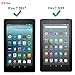 AVAWO Silicone Case for Amazon Fire 7 Tablet with Alexa (9th Generation, 2019 Release) - Anti Slip Shockproof Light Weight Protective Cover, Turquoise