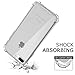 iPhone 7 Plus Case : FOGEEK Advanced Shock-absorbent Scratch-resistant Cover Case with Transparent Hard PC Back Plate and Flexible TPU Gel Bumper for Apple iPhone 7 Plus 2016 Release (Crystal Clear)