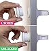 VMAISI Child Magnetic Cabinet Lock - Baby Proofing Cabinets Self Sticking Adhesive for Cabinets & Drawers with Magnet Cabinet Locks Child Safety