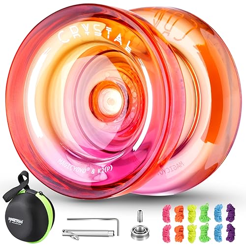 MAGICYOYO K2 Crystal Yoyo Professional Responsive