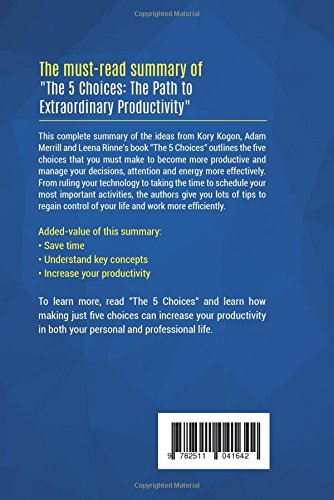 Summary The 5 Choices Review And Analysis Of Kogon -