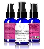 Superb Essence-Best Vitamin C Serum for Face, Skin, Eyes, and Neck- Natural Organic 20 % Vitamin C + Vitamin E + Amino Blend + Hyaluronic Acid- Anti Aging Facial Serum Helps Repair Sun Damage and Wrinkles, Fades Sun and Age Spots, Boosts Collagen, Neutralizes Free Radicals, Reduces Fine Lines-Professional Strength Anti Wrinkle Serum Made in USA Will Give Your Skin Radiant, Beautiful, and Youthful Results (Serum Has A Treatment Pump Instead of Messy Dropper)