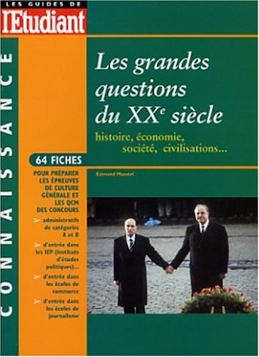 Les  grandes questions du XXe siècle