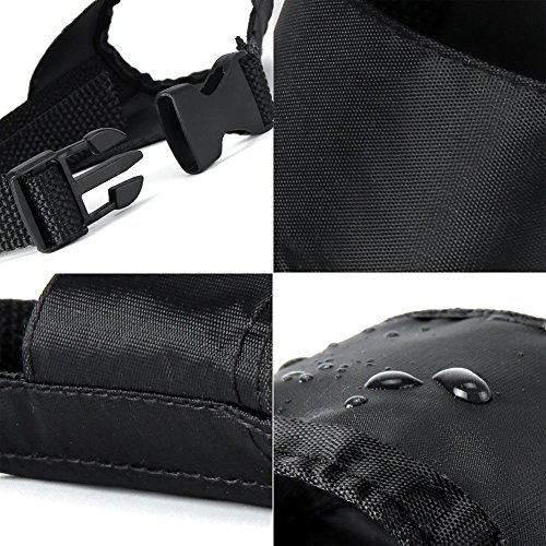 Dog Mouth Cover Oxford Cloth Anti-bite Anti Chew Anti-lick Pet Muzzle with Adjustable Strap Breathable,Soft,Safety Protection Postoperative Recovery for Small Dogs,Puppies (XS) - Thumbnail 2