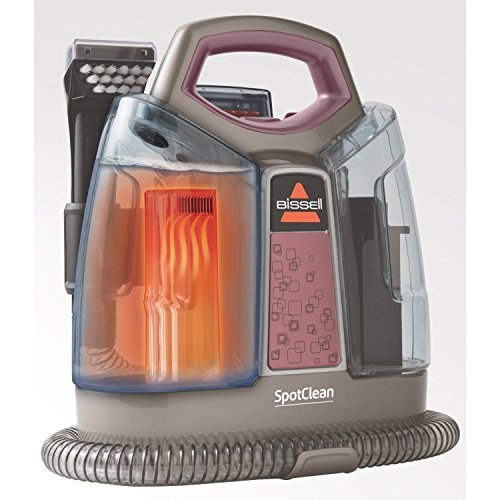 Bissell Portable Professional Deep Carpet Cleaner with All NEW Heat Wave Technology Deep Reach Tool with Strong Suction, Removable Large Water Tanks