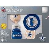 NFL Dallas Cowboys Baby Rattle Set - 2 Pack