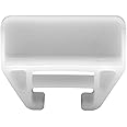 Prime-Line R 7221 21/32 In. x 1-1/8 In., White Drawer Guide Kit (2 Pack)