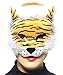 Forum Novelties Deluxe Plush Striped Tiger Animal Half Mask