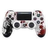 eXtremeRate Zombie Blood Front Housing Shell Faceplate for Playstation 4 PS4 Slim PS4 Pro Controller (JDM-040)