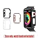 [3 Color Pack] Fintie Case Compatible with Apple Watch 42mm, Slim Lightweight Hard Protective Bumper Cover Compatible with All Versions 42mm Apple Watch Series 3 2 1 Sport & Edition - Multi Color B