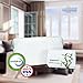 Cosy House Collection - Premium Shredded Memory Foam Pillow for Sleeping - Queen Size - Ultra Soft Luxury Hotel Quality - Hypoallergenic Bamboo Cover - CertiPur - Easy Care - Made in USA