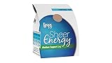L'eggs Sheer Energy Control Top, Reinforced Toe