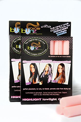 Create DIY High Lights and Hair Color with Pink Slim Channel Colour Bunz