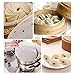 Uarter Premium Perforated Parchment Round Bamboo Steamer Paper Liners ,Diameter 9 Inch, Suitable for Air Fryer, Steaming Basket, Cooking, Vegetables, Rice, Dim Sum (150pcs)