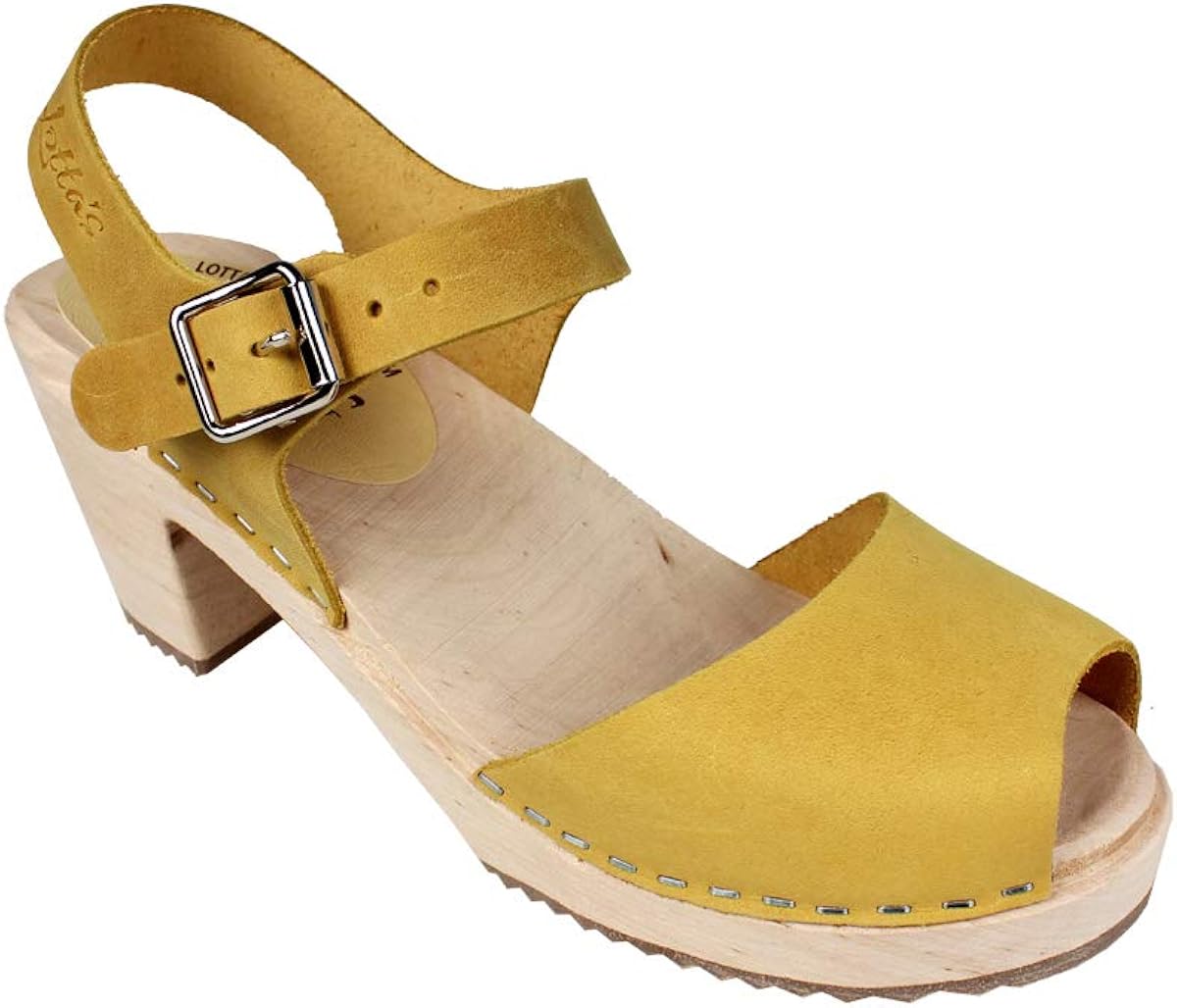 Yellow swedish clogs Clearance