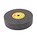uxcell 8 inches Dia 2 inches Thick 180 Grit Nylon Fiber Wheel Abrasive Polishing Buffing Disc Black