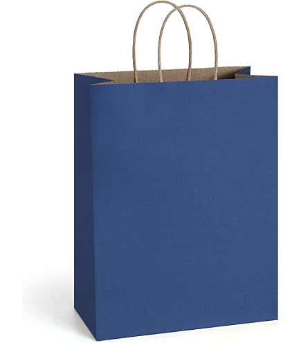 Amazon.com: BagDream Small Gift Bags 25Pcs 5.25x3x8 Navy Blue