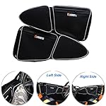 KEMIMOTO Side Door Bags for Polaris RZR XP 1000 900XC S900 Passenger And Driver Side Storage Bag with Knee Protection