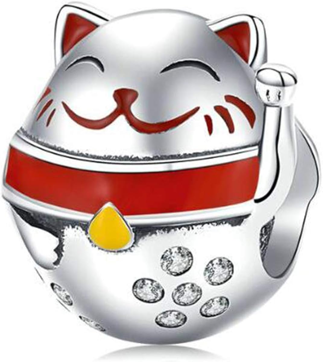 CharmAnhänger für PandoraCharms, SilberEmaille, Weihnachtsgeschenk