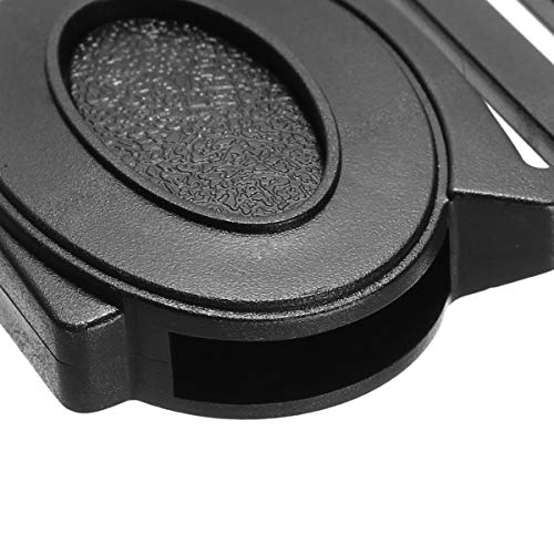 Iris-Shop - Baby 5-Point Belt Lock Clip Hook Stroller Pram Buggy Safe Harness Strap Buckle Black